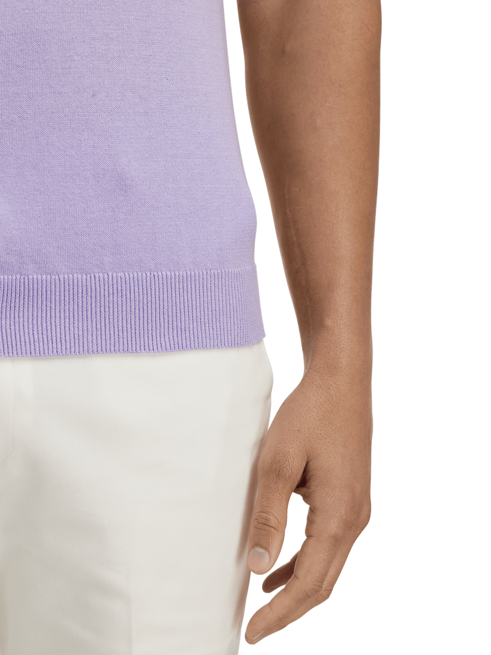 Alternate Image of Cotton Button Front Camp Collar Sweater-3