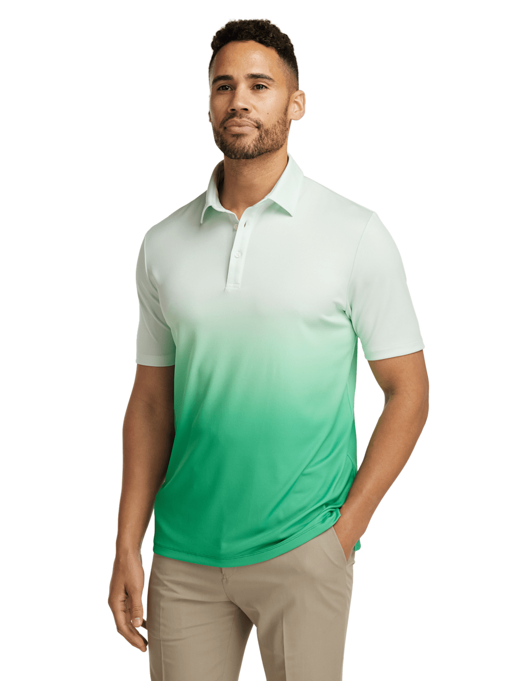 Alternate Image of Performance Blend Three Button Polo-1