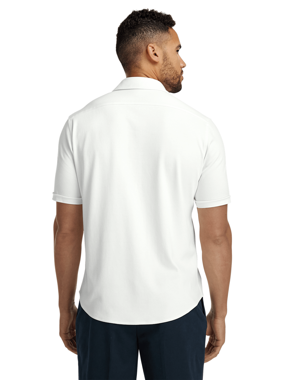 Alternate Image of Cotton Button Front Polo-5
