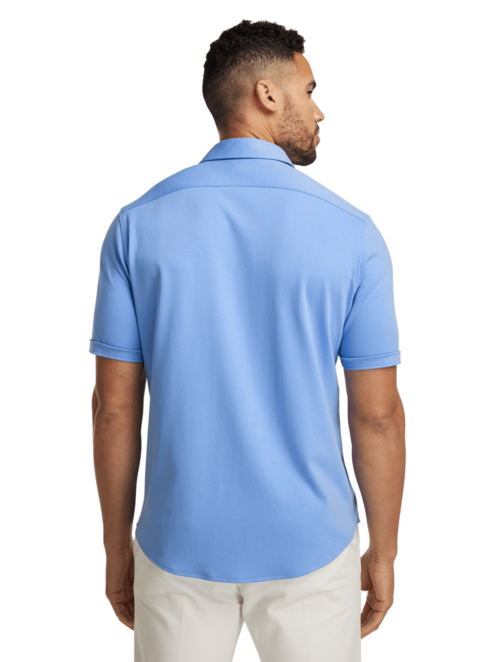 Alternate Image of Cotton Button Front Polo-5