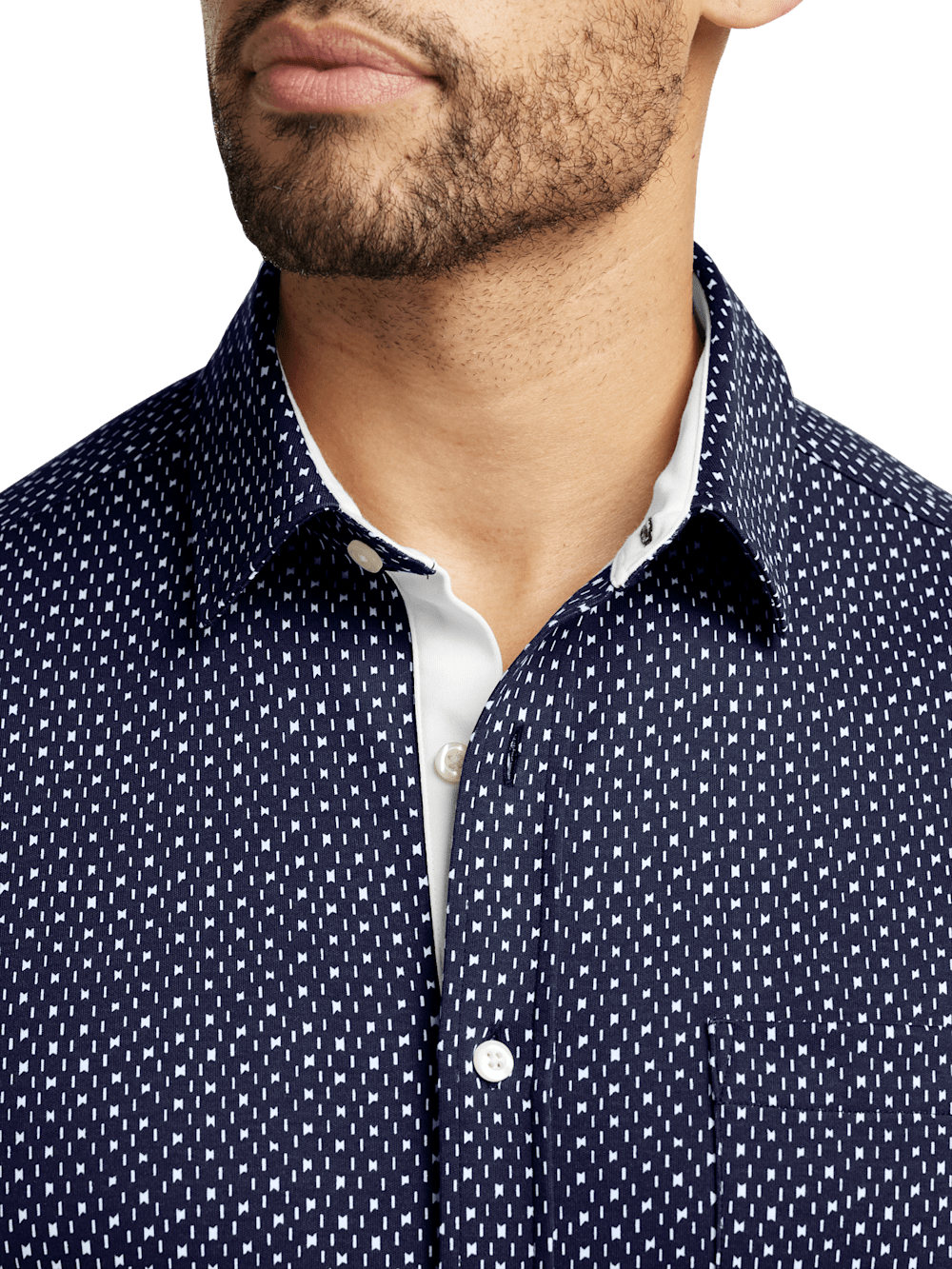 Alternate Image of Cotton Button Front Polo-2