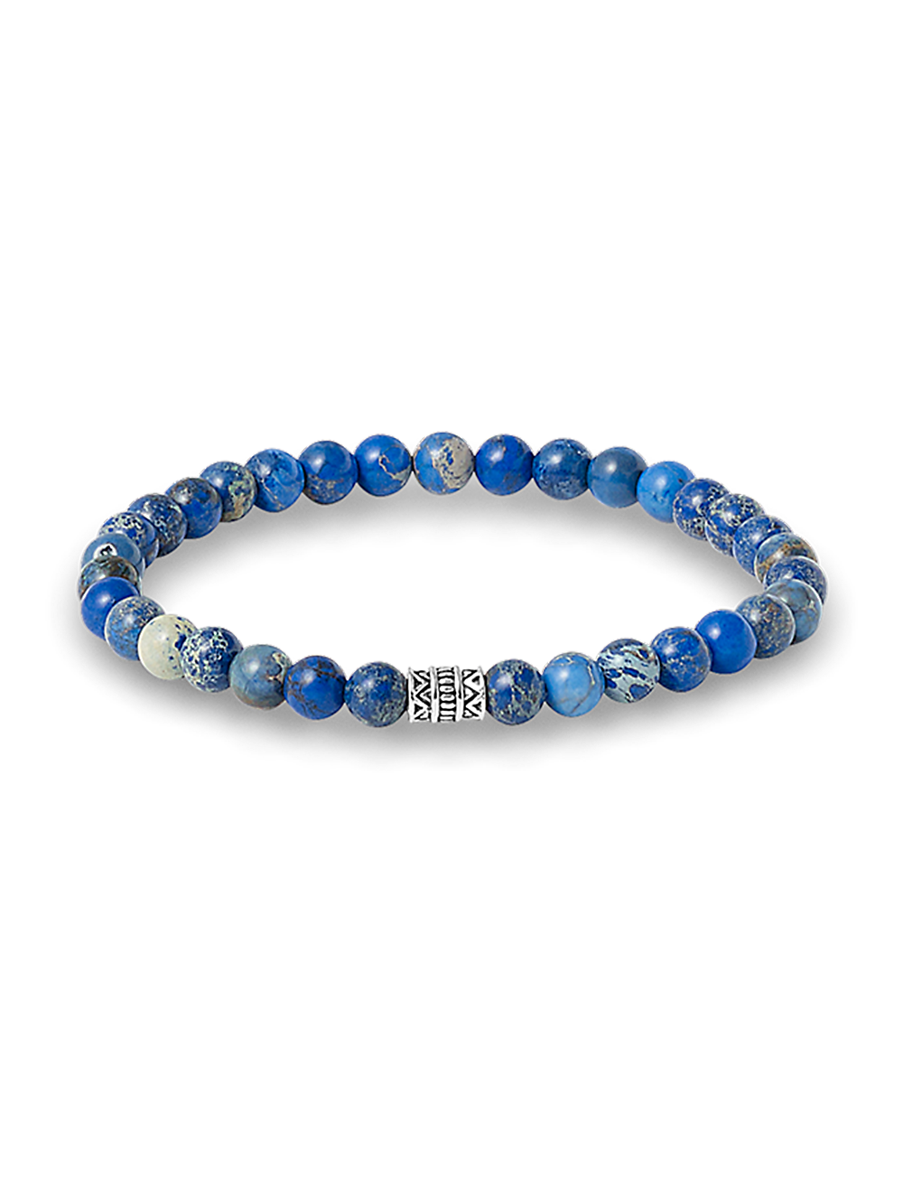 Product Image of Semi Precious Bead Bracelet-Blue Multi