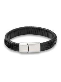Leather Bracelet - Black