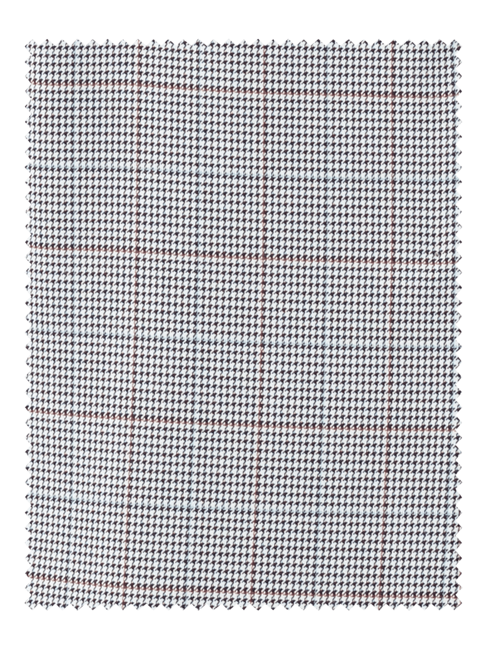 Alternate Image of Microfiber Houndstooth Pleated Pants-2#model_pleated front
