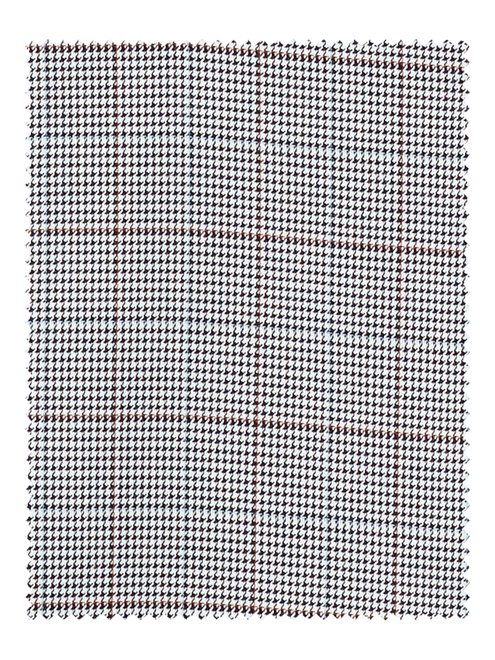 Alternate Image of Microfiber Houndstooth Flat Front Pants-2#model_flat front