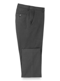 Cotton Stretch Twill Pants - Charcoal