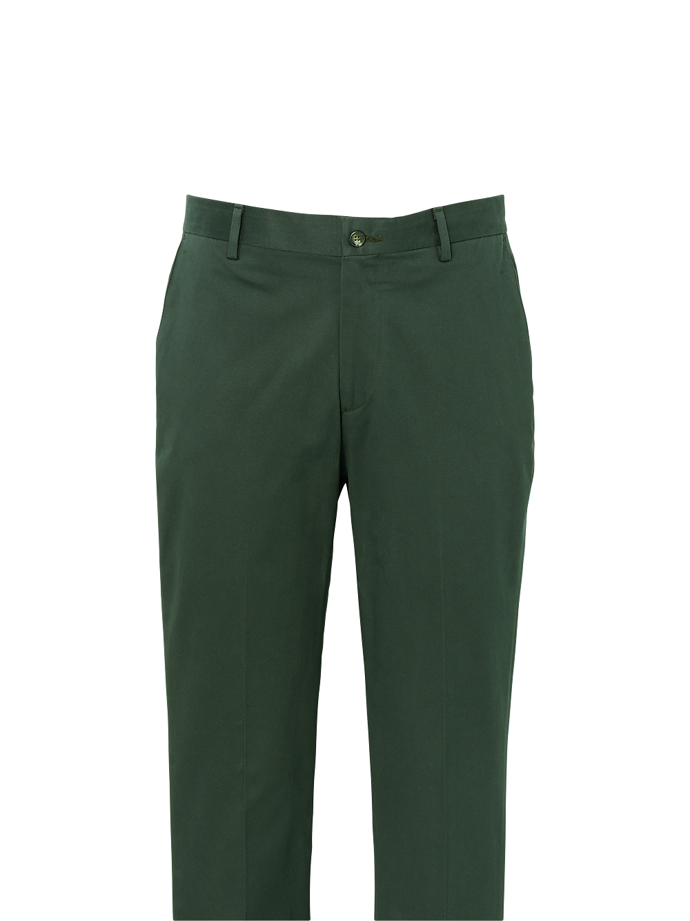 Alternate Image of Cotton Stretch Twill Flat Front Pants-1#model_flat front
