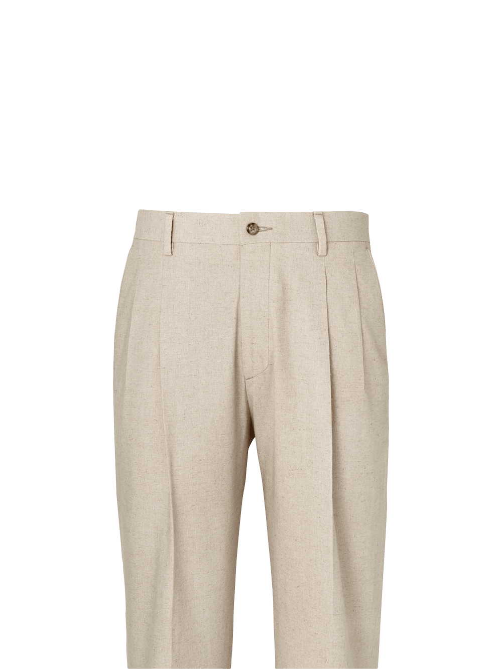 Alternate Image of Linen / Cotton Pants-1#model_pleated front