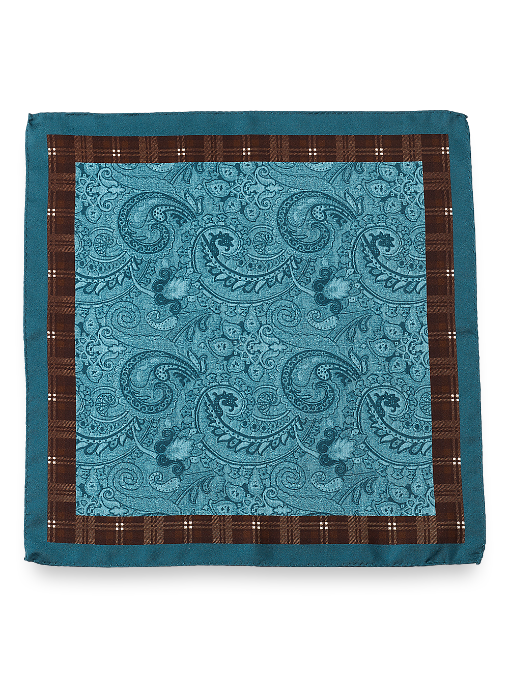 Alternate Image of Paisley Silk Pocket Square-1
