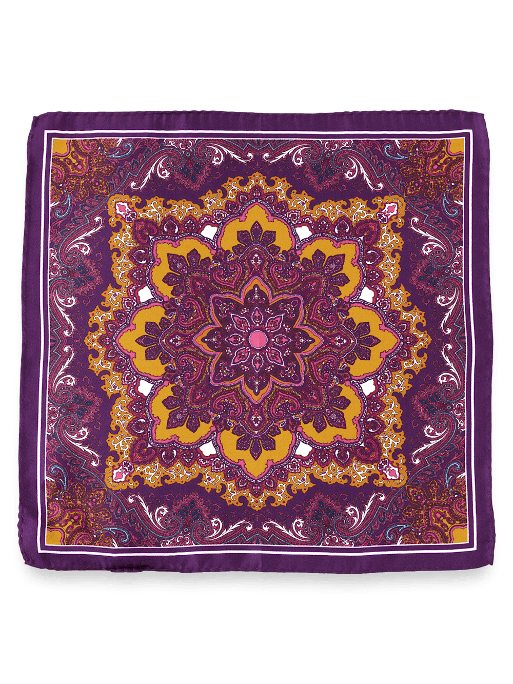 Alternate Image of Medallion Silk Pocket Square-1