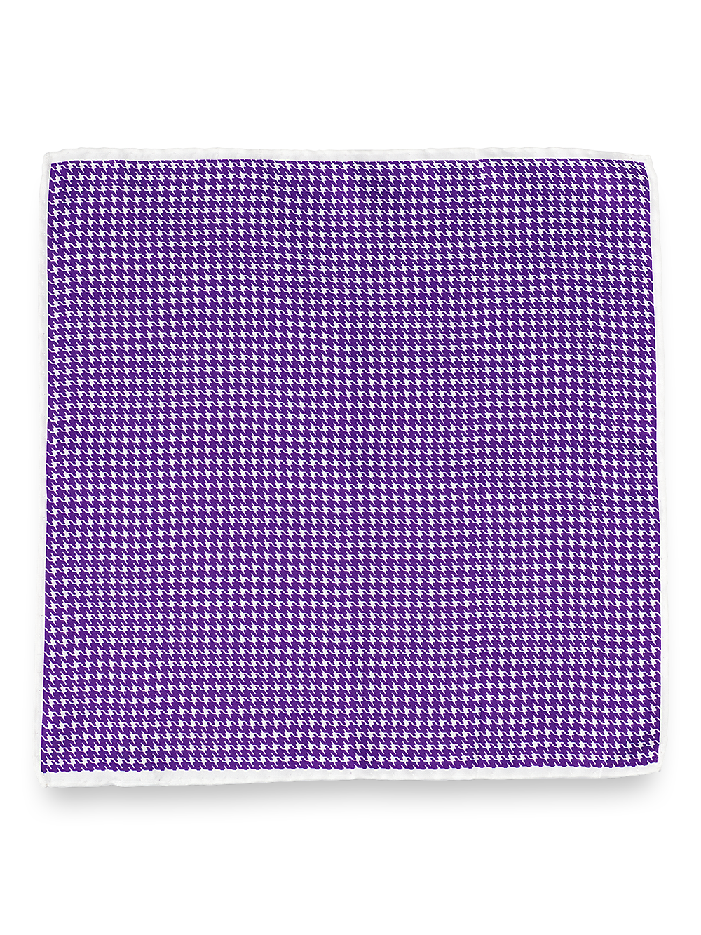 Alternate Image of Houndstooth Silk Pocket Square-1