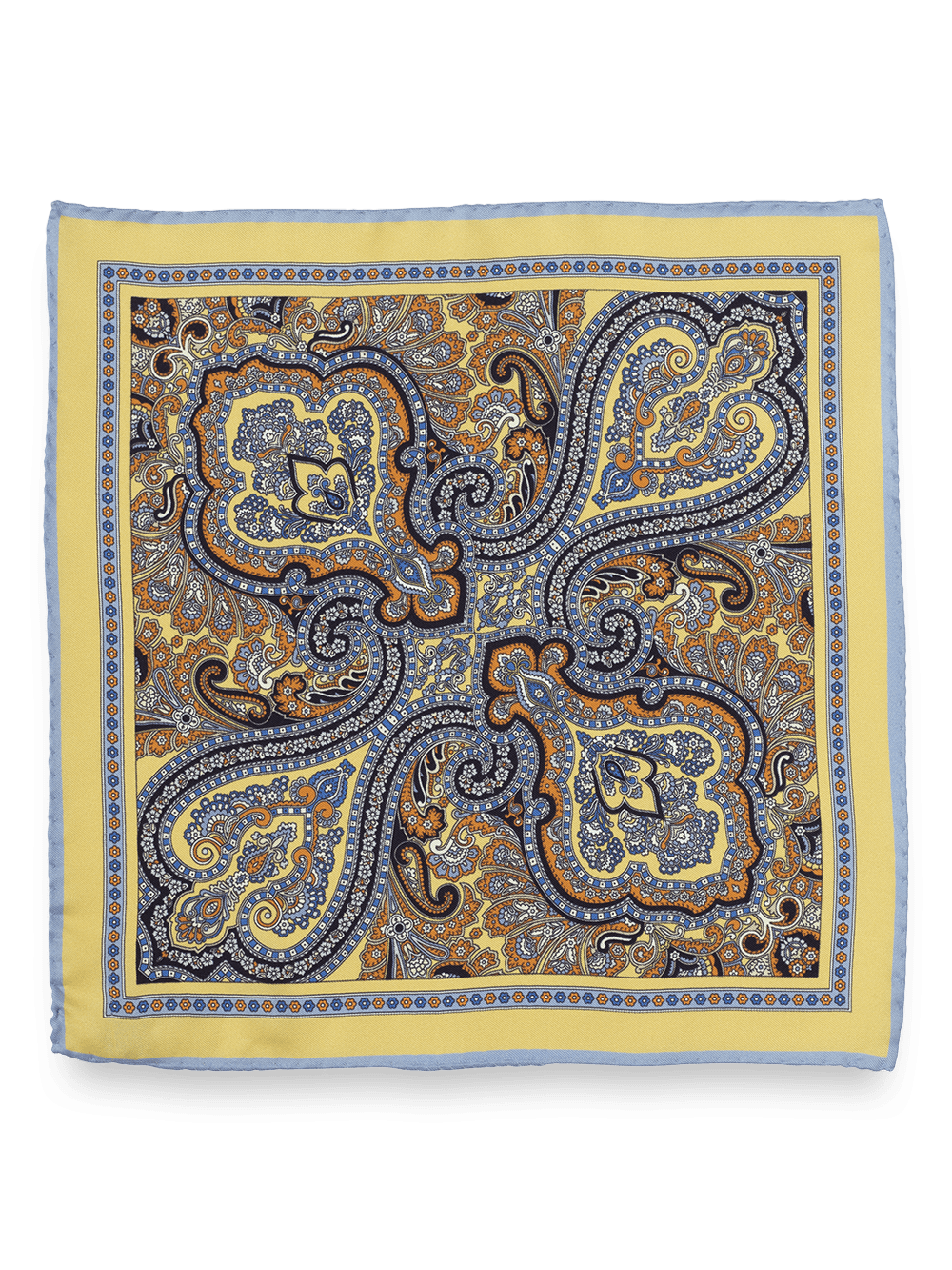 Alternate Image of Paisley Silk Pocket Square-1