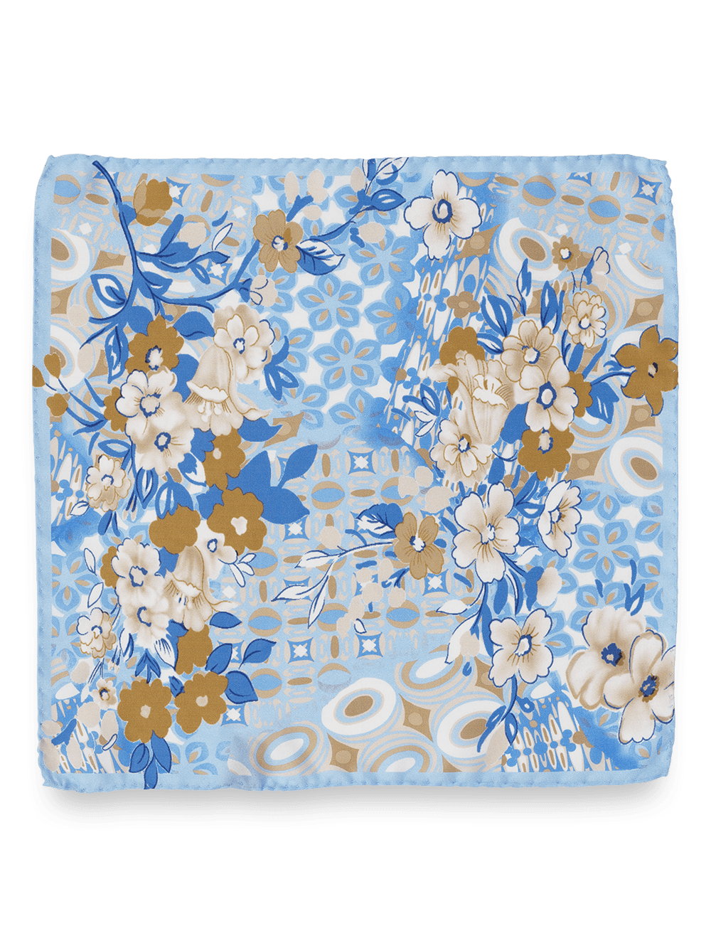 Alternate Image of Floral Silk Pocket Square-1