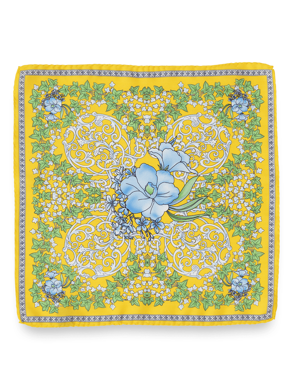 Alternate Image of Floral Silk Pocket Square-1