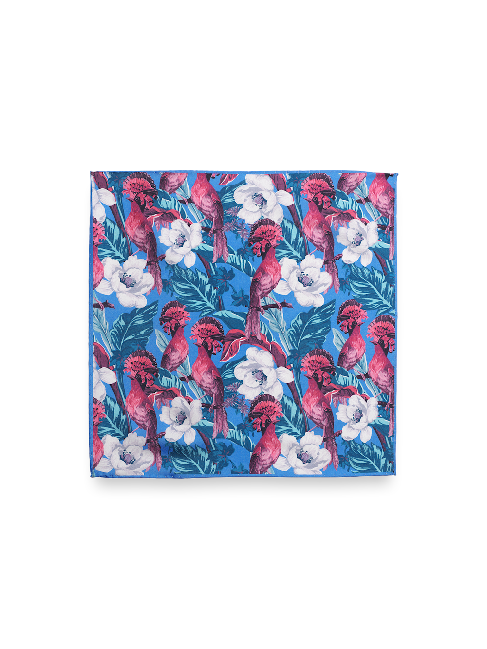 Alternate Image of Floral Silk Pocket Square-1