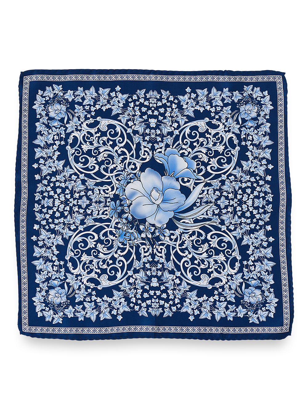 Alternate Image of Floral Silk Pocket Square-1