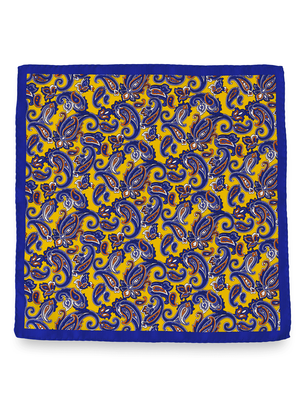 Alternate Image of Paisley Silk Pocket Square-1