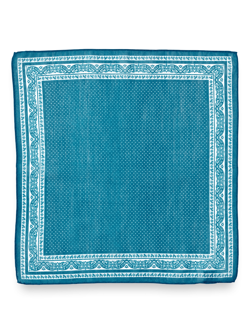 Alternate Image of Paisley Cotton Blend Pocket Square-1