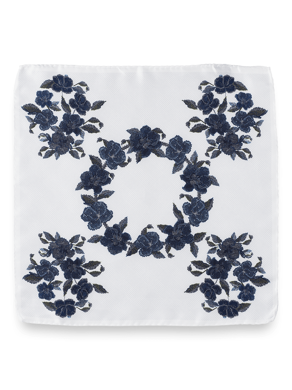 Alternate Image of Floral Silk Pocket Square-1