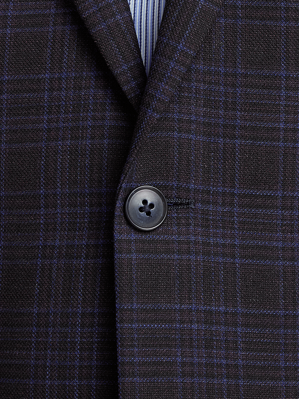 Alternate Image of Wool Stretch Plaid Single Breasted Suit Jacket-4