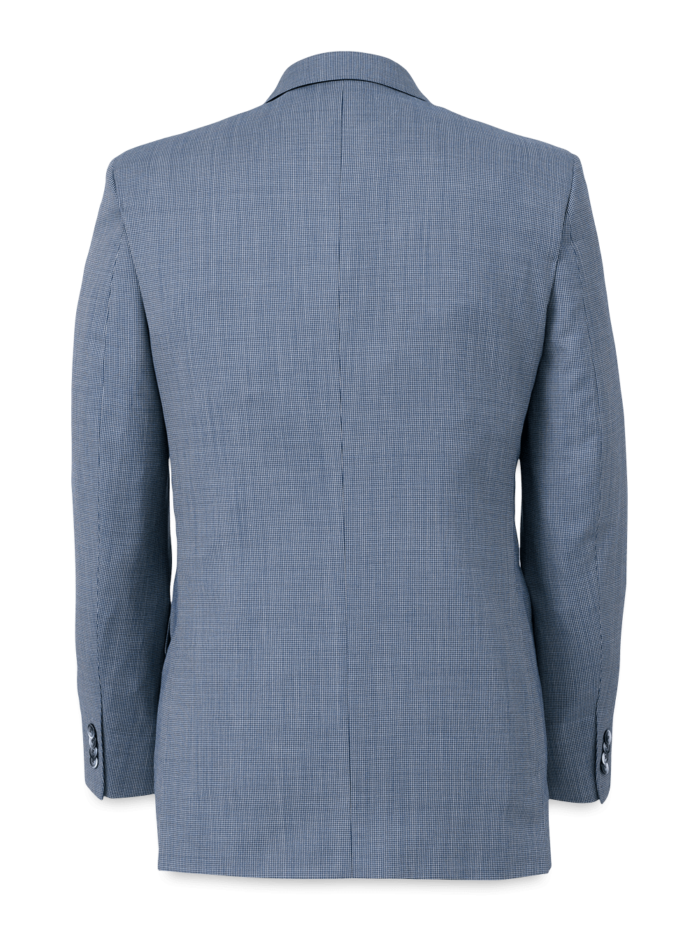 Alternate Image of Wool Micro Check Single Breasted Peak Lapel Suit Jacket-4