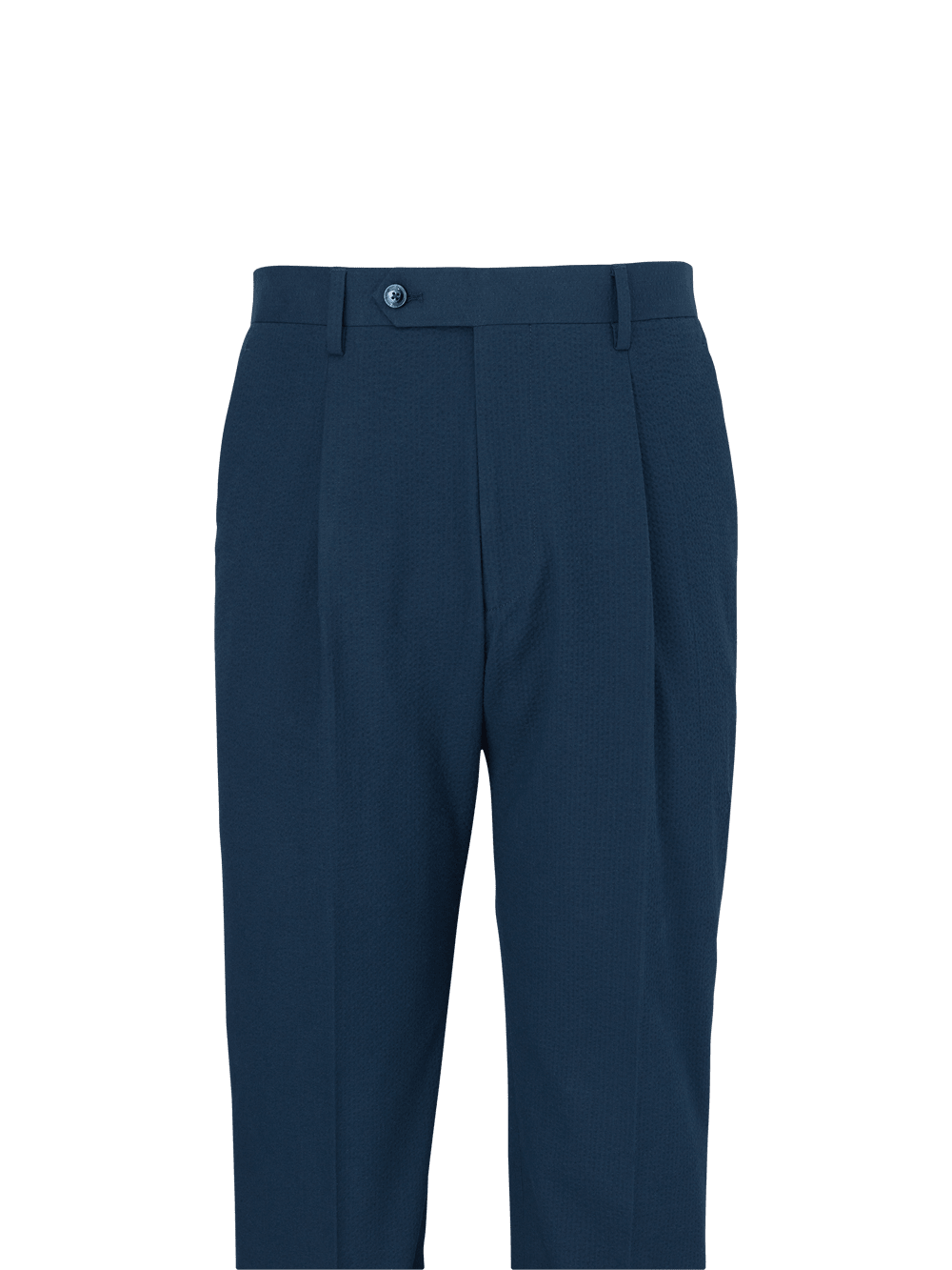 Alternate Image of Cotton Stretch Seersucker Single Pleat Suit Pants-1