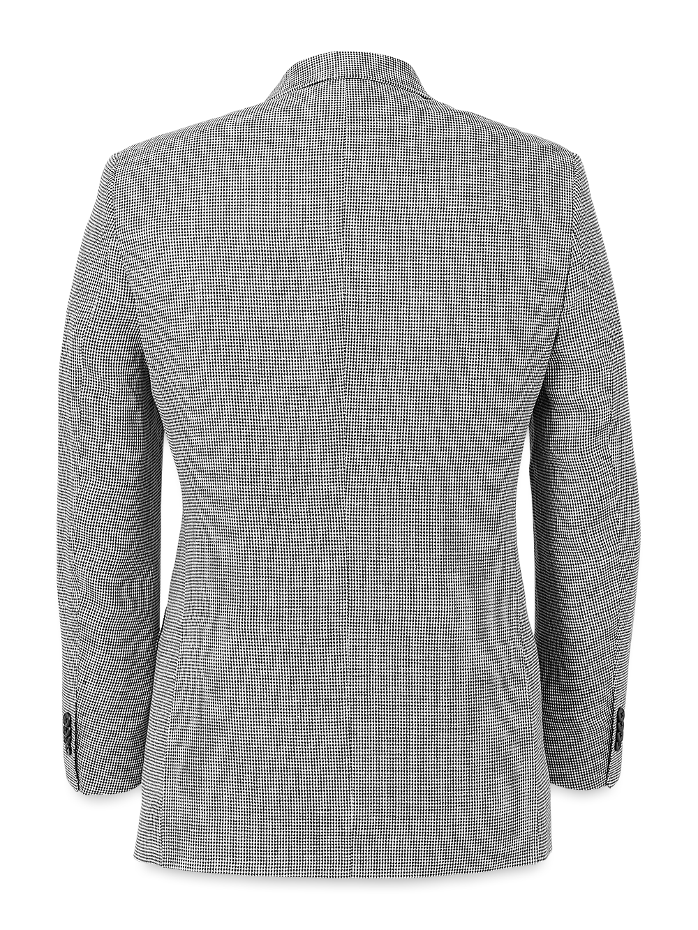 Alternate Image of Linen Houndstooth Double Breasted Peak Lapel Suit Jacket-4