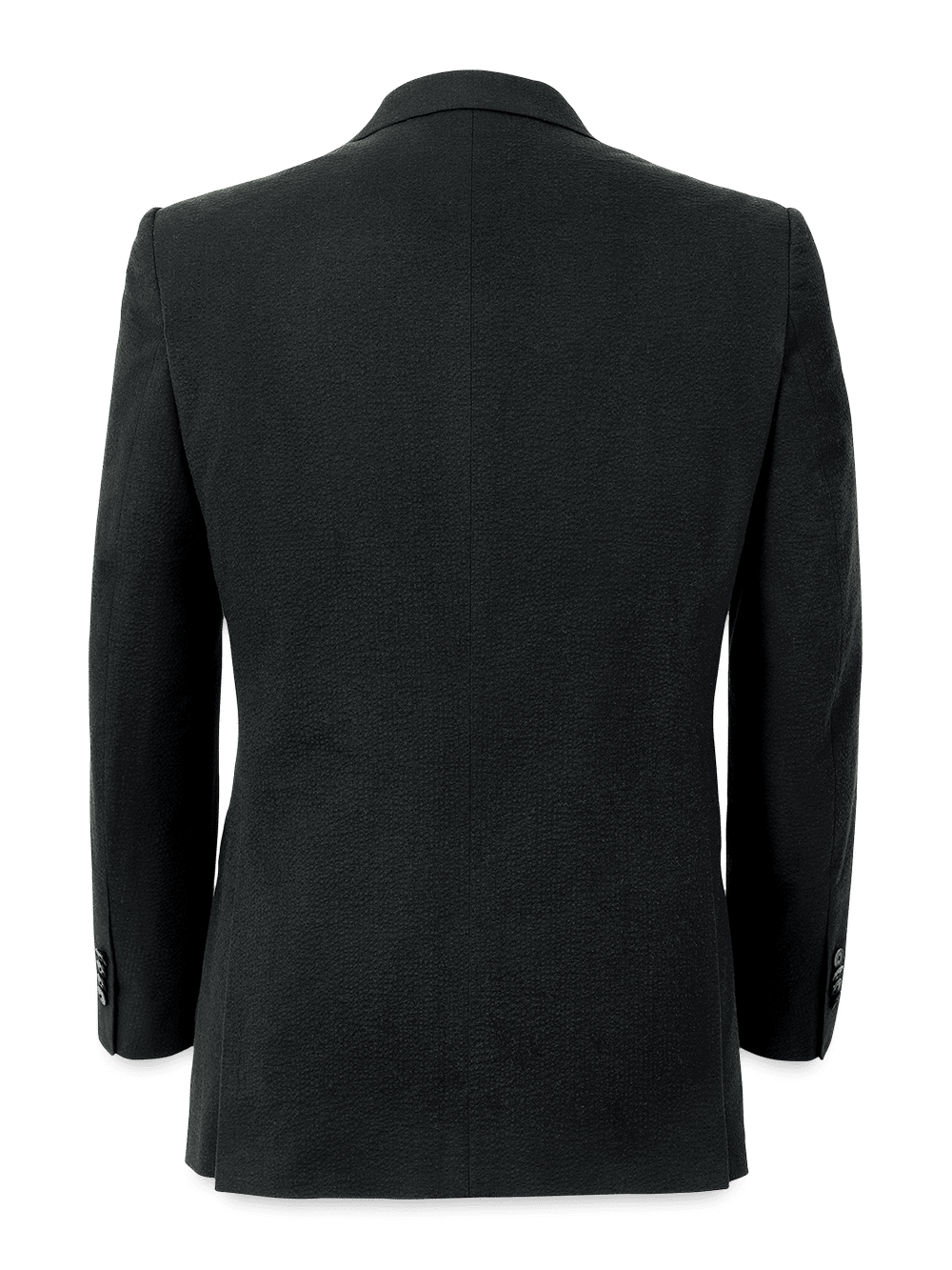 Alternate Image of Cotton Blend Seersucker Single Breasted Notch Lapel Suit Jacket-3