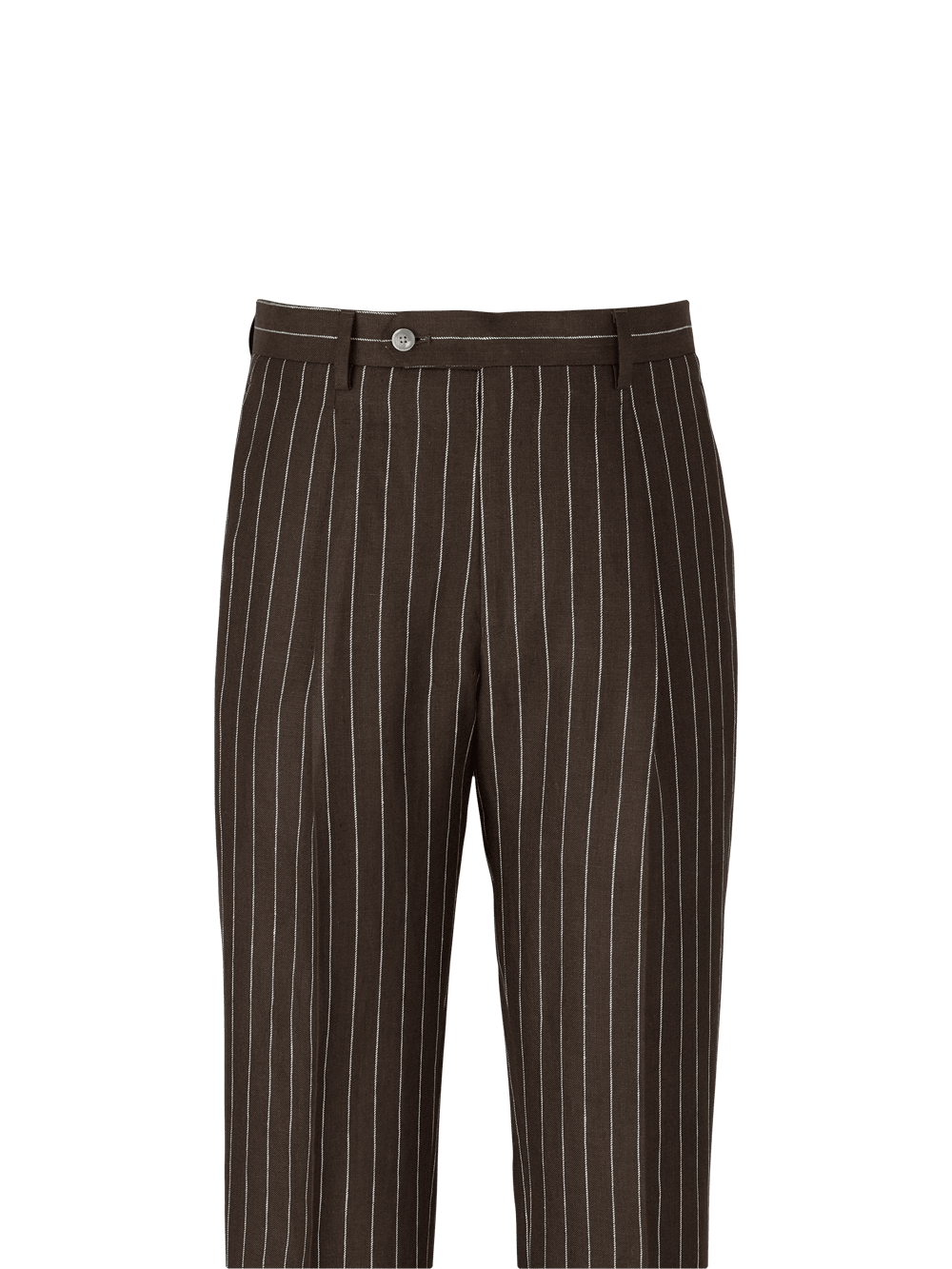 Alternate Image of Linen Pinstripe Single Pleat Suit Pants-1