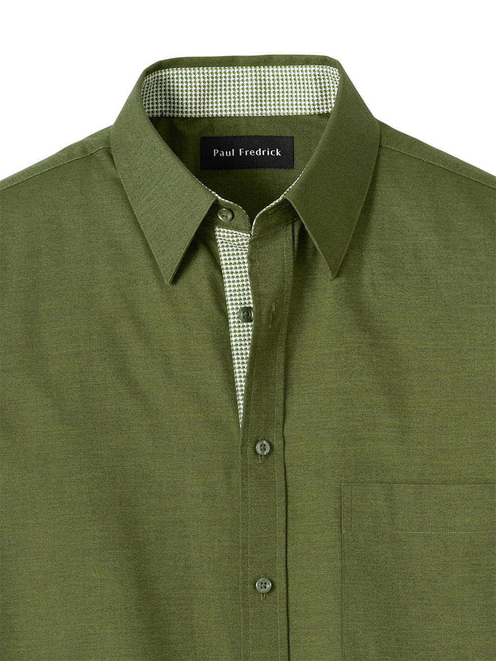 Alternate Image of Cotton Solid Casual Shirt-5