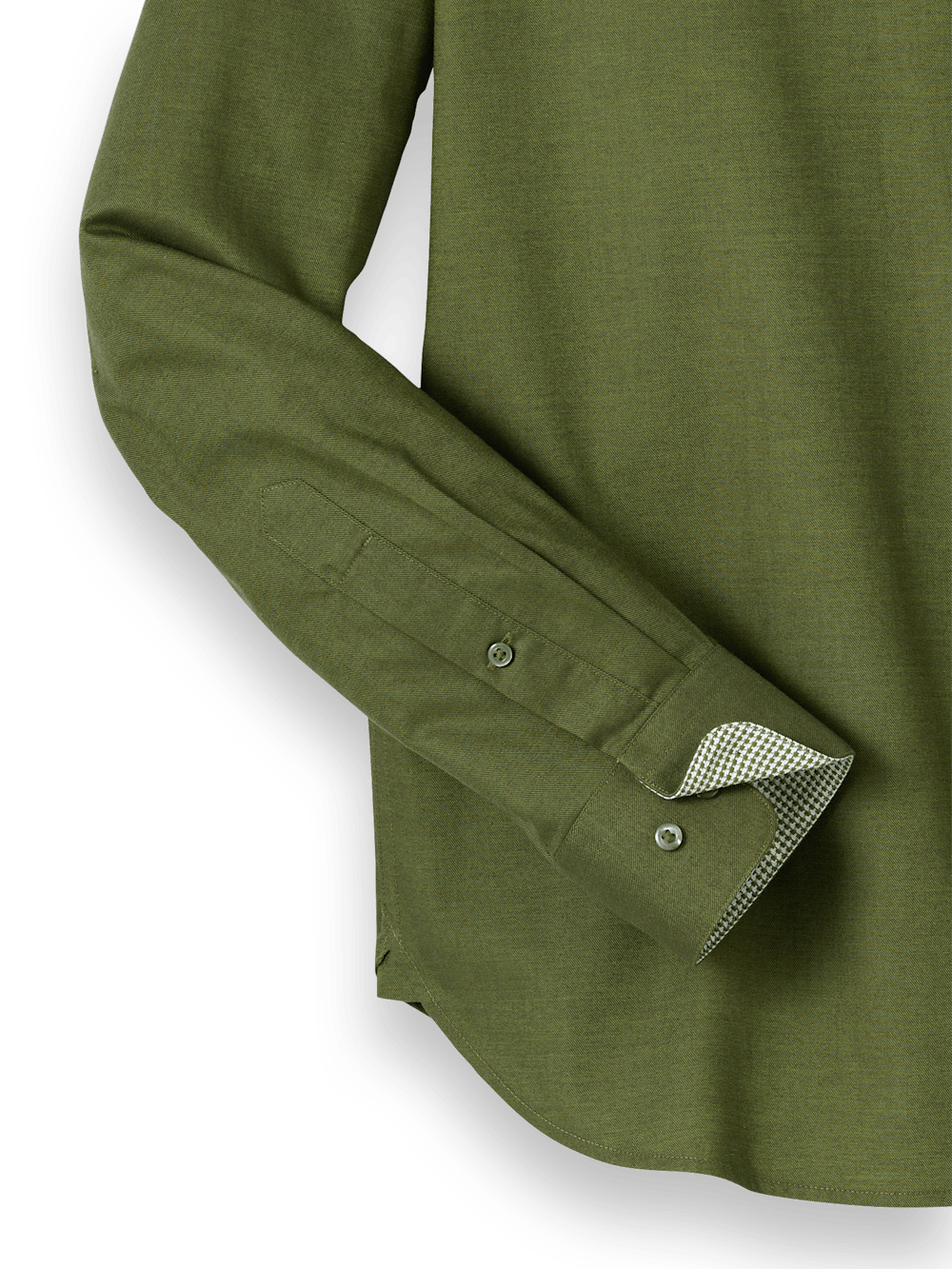 Alternate Image of Cotton Solid Casual Shirt-6