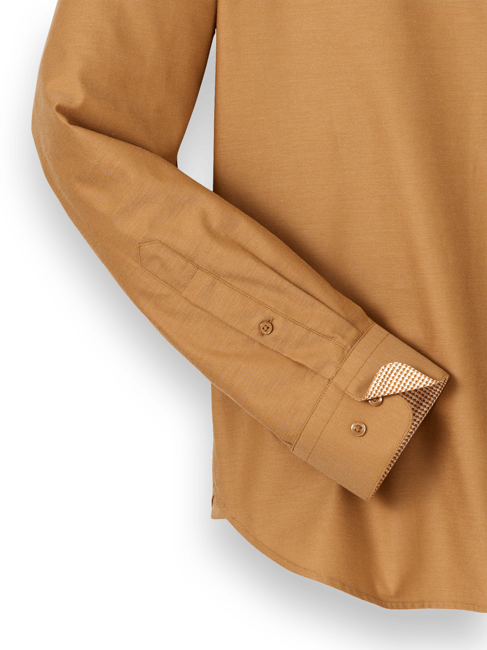 Alternate Image of Cotton Solid Casual Shirt-6