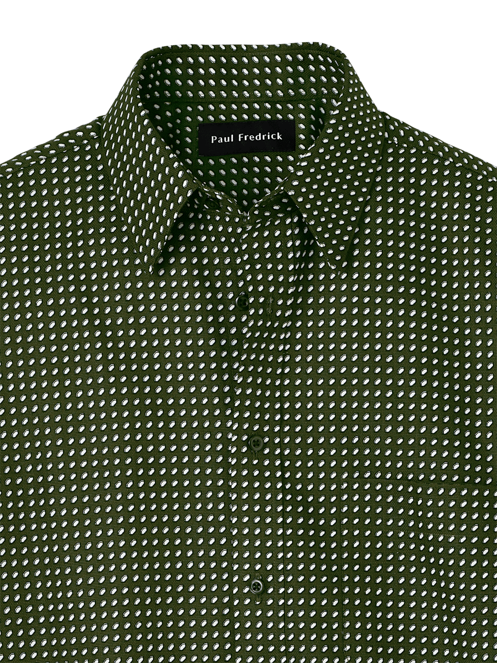 Alternate Image of Cotton Circle Print Casual Shirt-5