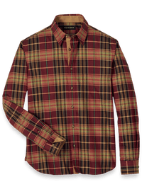 Cotton Plaid Casual Shirt - Multi