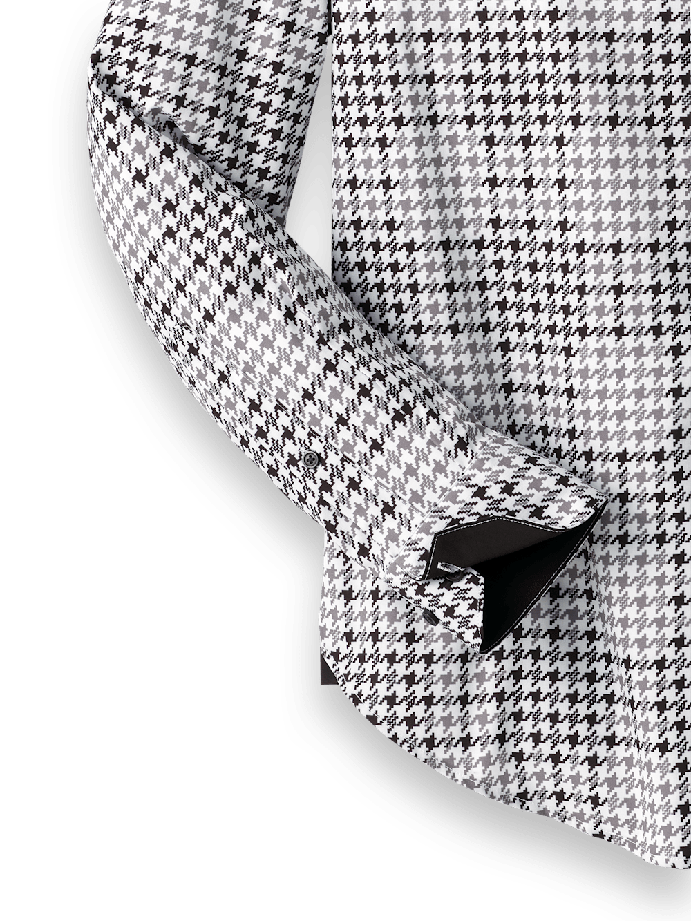 Alternate Image of Performance Stretch Houndstooth Casual Shirt-6