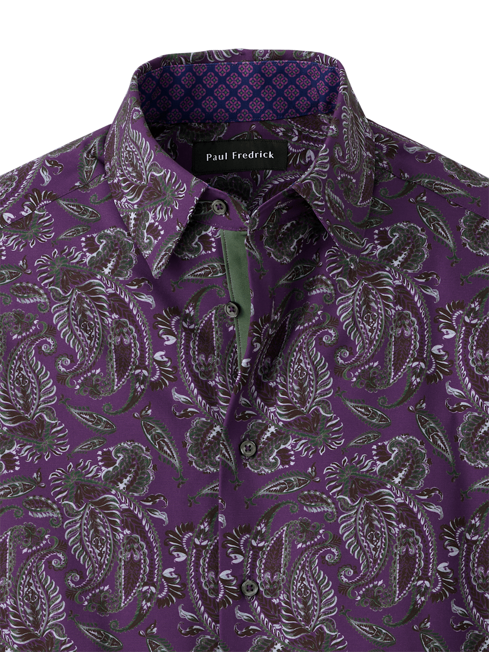 Alternate Image of Performance Stretch Paisley Casual Shirt-5