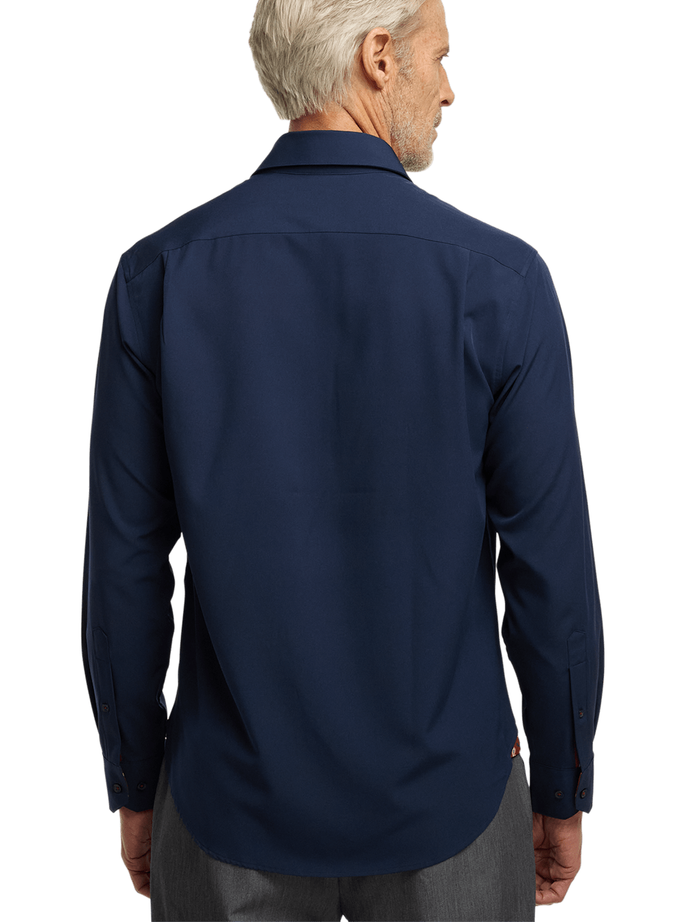 Alternate Image of Performance Stretch Solid Casual Shirt-4