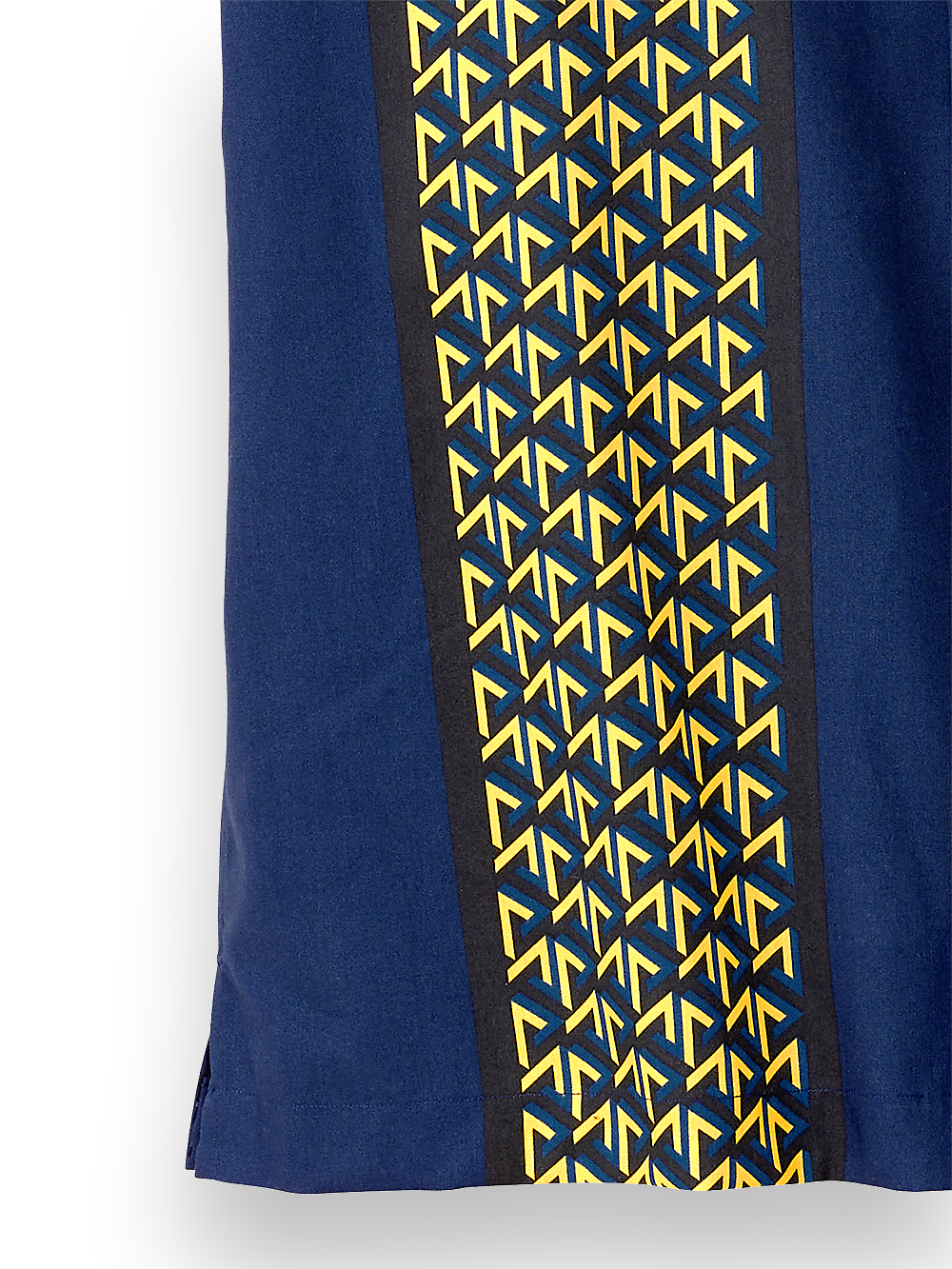 Alternate Image of Cotton Geometric Print Casual Shirt-3