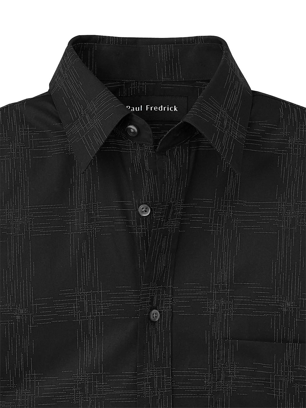 Alternate Image of Cotton Check Print Casual Shirt-1