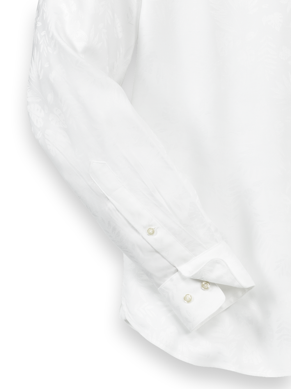 Alternate Image of Lyocell Solid Jacquard Casual Shirt-6