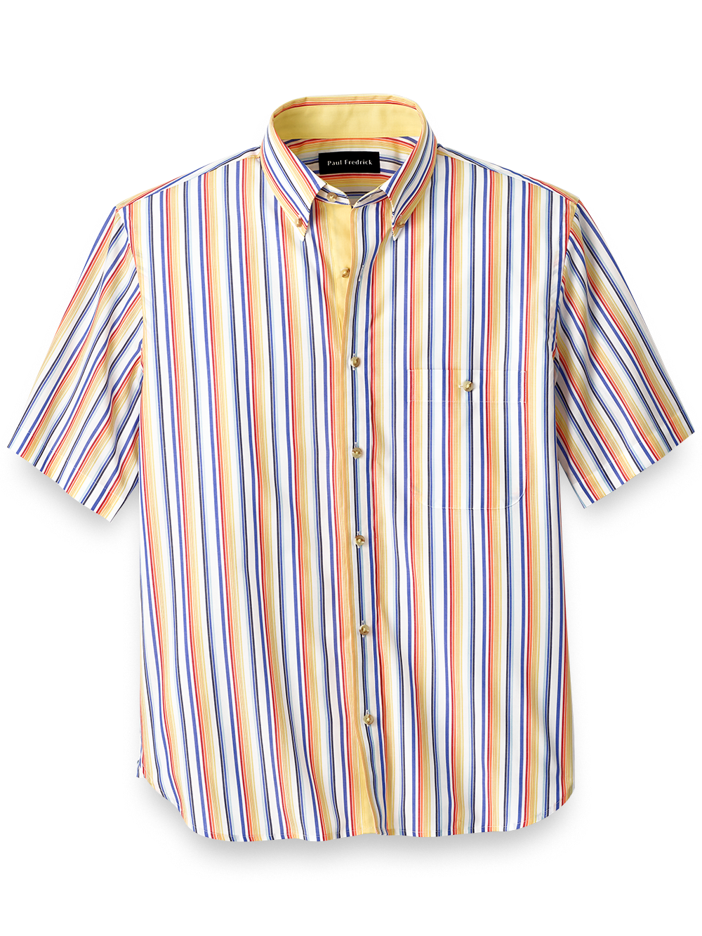 Product Image of Cotton Stripe Casual Shirt-Multi