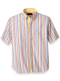 Cotton Stripe Casual Shirt - Multi