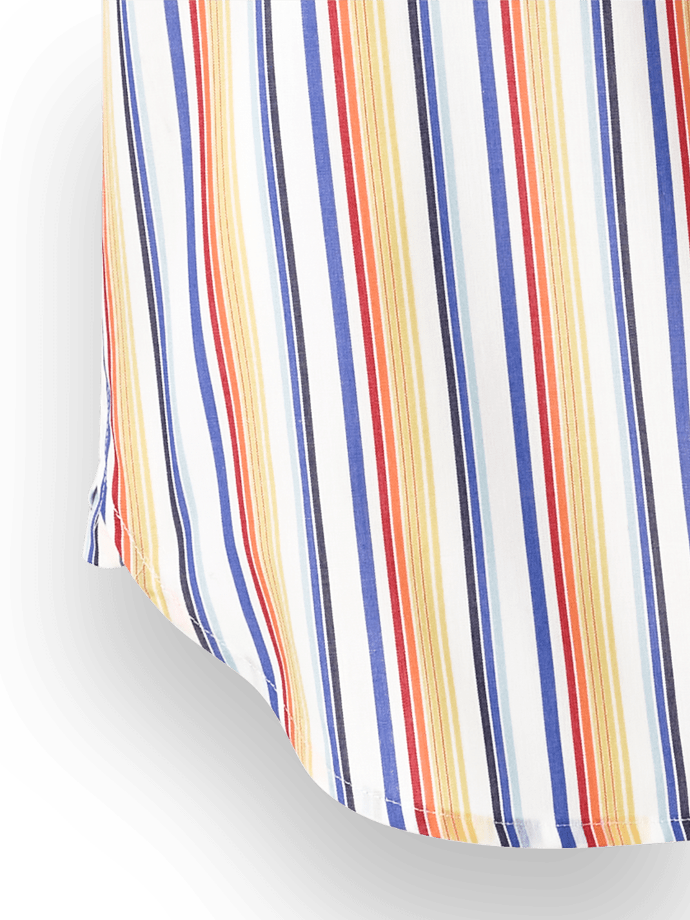 Alternate Image of Cotton Stripe Casual Shirt-2