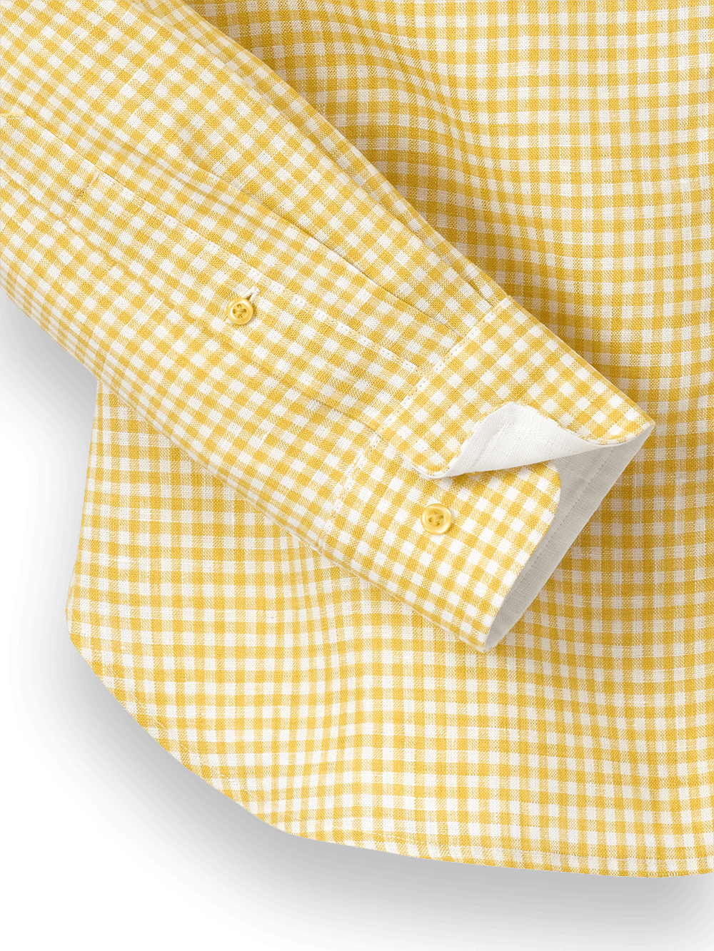 Alternate Image of Linen Gingham Check Casual Shirt-6