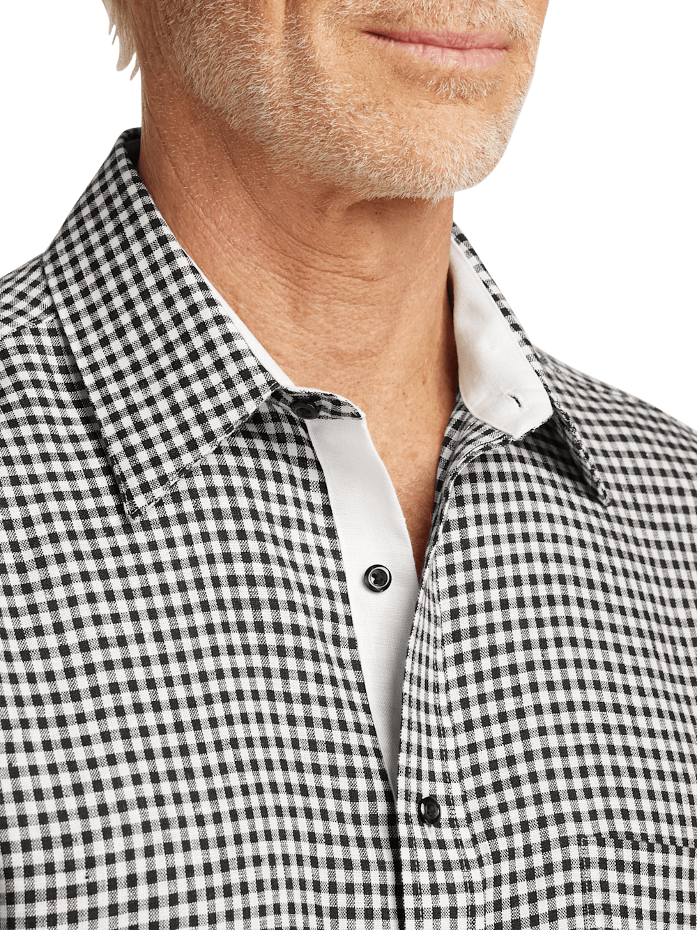 Alternate Image of Linen Gingham Check Casual Shirt-2