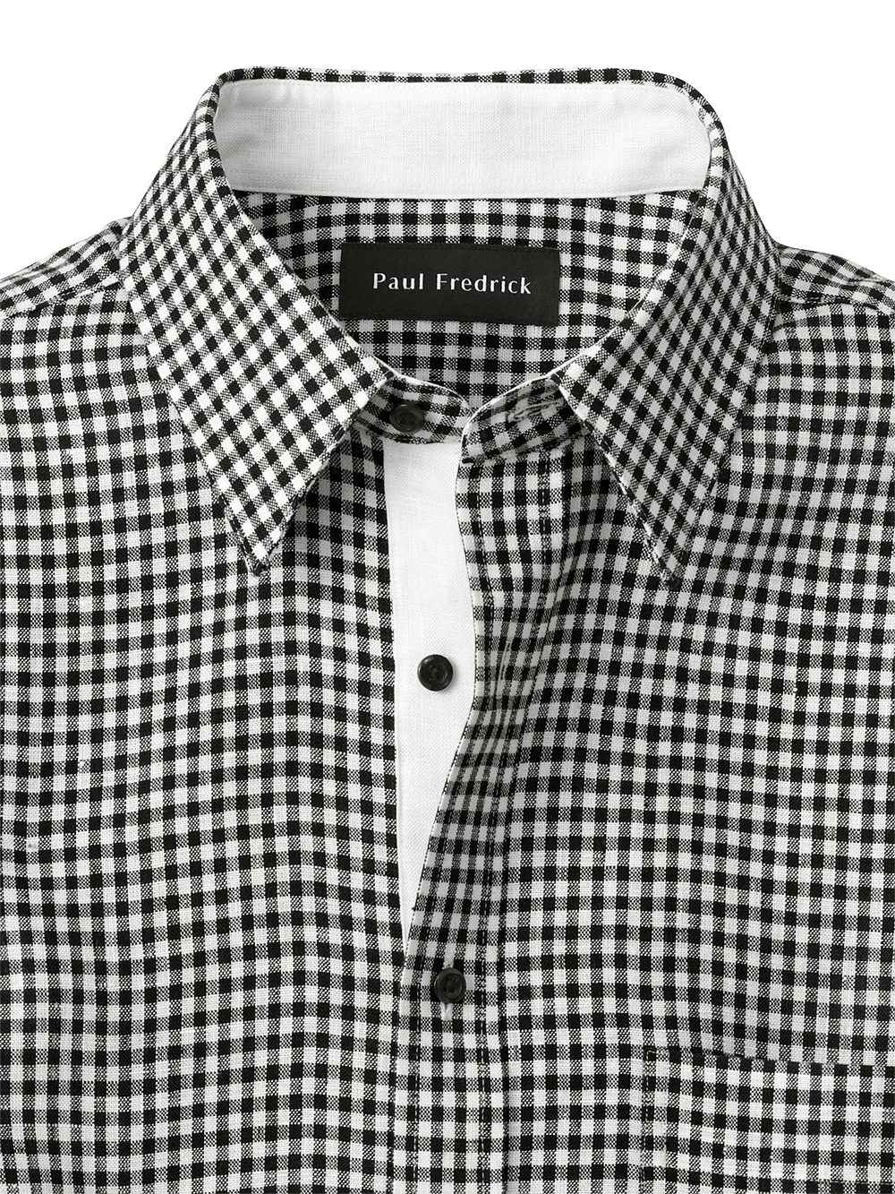 Alternate Image of Linen Gingham Check Casual Shirt-5