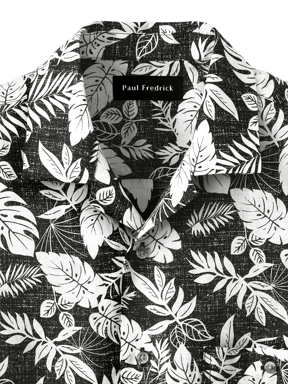Alternate Image of Linen Botanical Print Casual Shirt-5