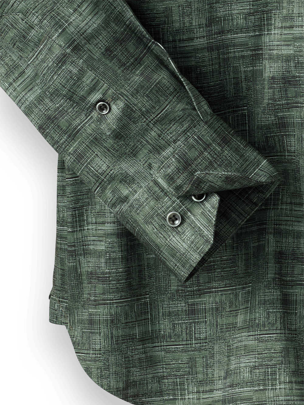 Alternate Image of Cotton Abstract Print Casual Shirt-2
