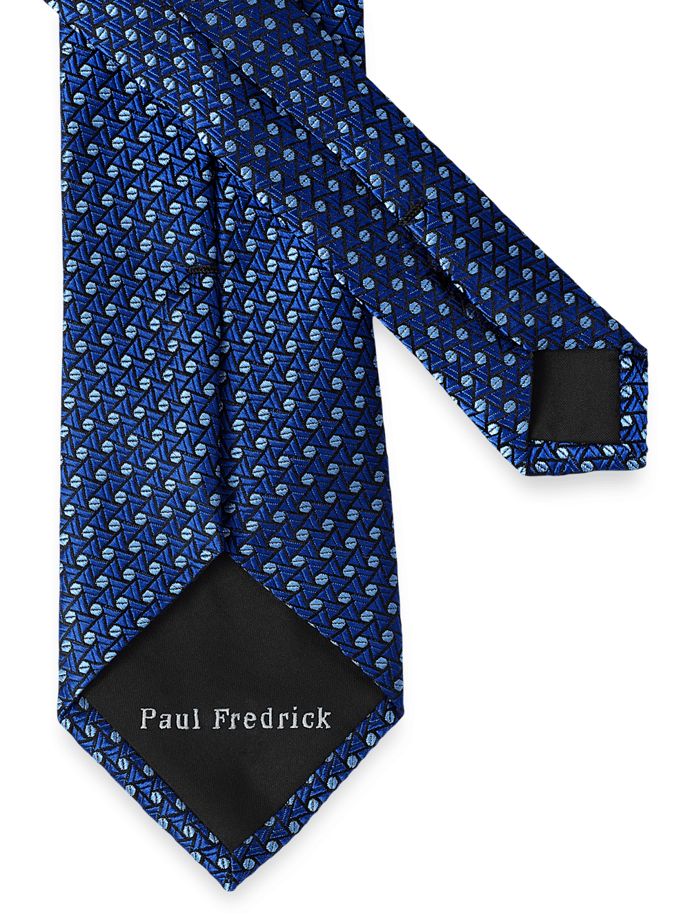 Alternate Image of Geometric Woven Silk Tie-2