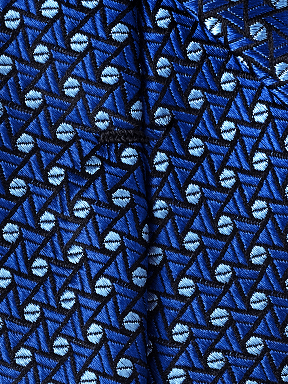 Alternate Image of Geometric Woven Silk Tie-3